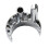Dual Flush Push Button Threaded Push Rods Short Body D2D Chrome Compatible with AH0001800R 5