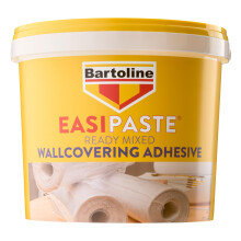Bartoline Easipaste? Ready Mixed Wallpaper Adhesive 5kg - High Initial Tack, No Mixing, Suitable for Vinyl, Blown Vinyl, Embossed, Washable & Paste