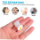 Toe Separators 16 Pcs Soft Rubber Pedicure Toe Spacers Smudge Reusable Nail Polish Tools 2