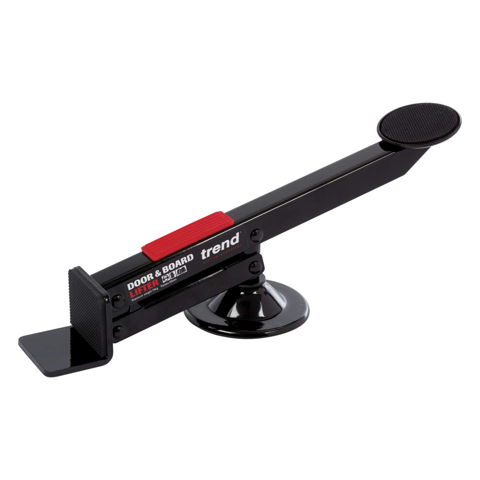 Trend Swivel-Type Door And Board Lifter, Hands-Free Support For Your Projects, D/Lift/B Black