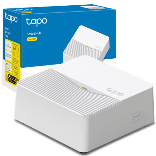 Tapo H200 Smart Hub with Alarm & Chime, Works with Tapo Switches, Buttons, Sensors, Cameras and Video Doorbells, Connect Up to 64+4 Devices, 19