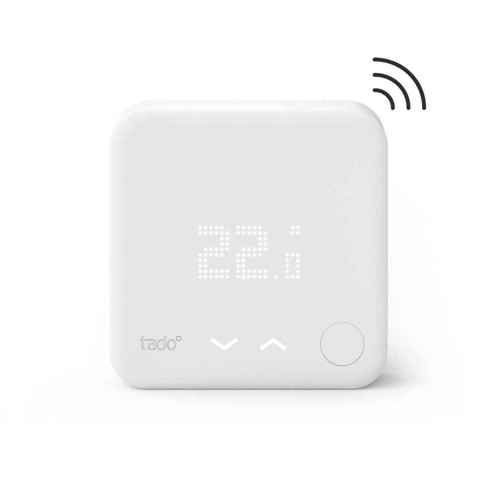 Tado? Wireless Temperature Sensor - Add-On For Smart Radiator Thermostats, Easy Diy Installation 5051221761589