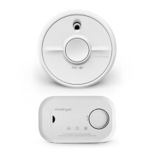 FireAngel Smoke & Carbon Monoxide Alarm Duo, SB1-R Battery Smoke Alarm for Home & FA6813 Portable Carbon Monoxide Detector, CO & Fire Monitor Set