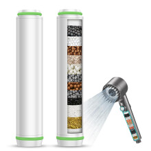 MEKO 2Pack Replacement Shower Head Filter Cartridge Only for ASIN B0CQY4ZT6K, B0CYBSGZK8, B0D3BXLSJZ, B0D3ZXNJP7, B0DJVR5TTK, Shower Head Filter MEKO
