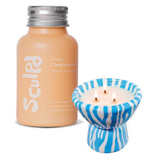Sculpd Clear Glaze for Air Dry Clay and Acrylic Paint, Create Waterproof Pottery from Home, Gloss Candle Varnish, 70 ml