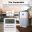 HBN 7 Day Digital Timer with Countdown Setting,Heavy Duty Electrical Socket Plug,20 ON/Off Weekly Settings for Lamp Light,24 Hours Programmable Outlet 5