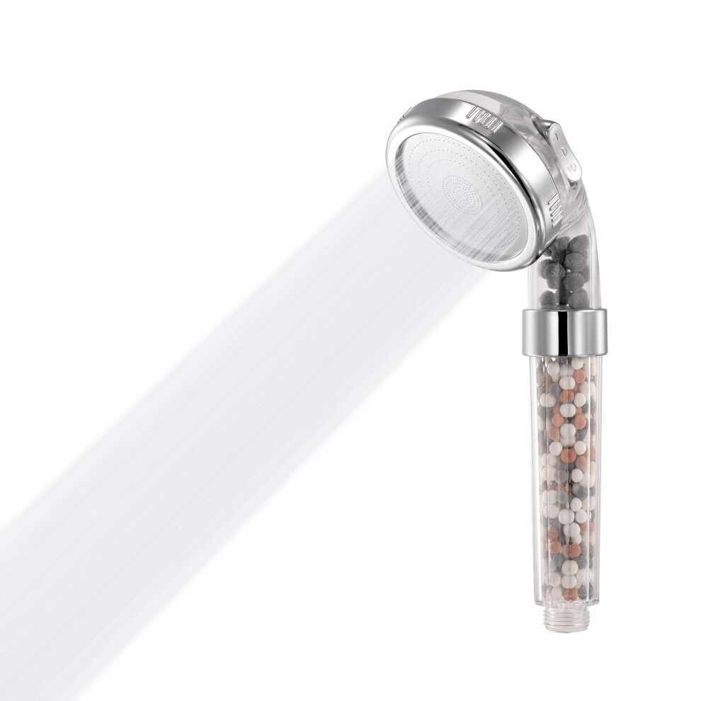 Shower Head High Pressure By Stonestream? Original Filter Shower Head For Hard Water With 3 Spray Settings ? For All Shower Types 5051221762708