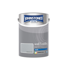 Johnstone's - Wall & Ceiling Paint - Manhattan Grey - Matt Finish - Emulsion Paint - Fantastic Coverage - Easy to Apply - Dry in 1-2 Hours - 12m2