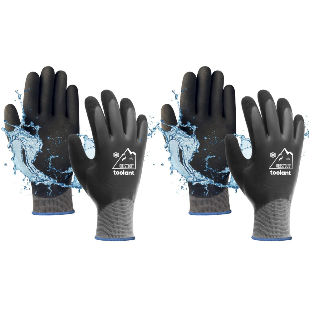 Waterproof Winter Work Gloves For Men And Women, Touchscreen, Freezer Gloves, Thermal Insulated, For Cold Weather 5051221772158