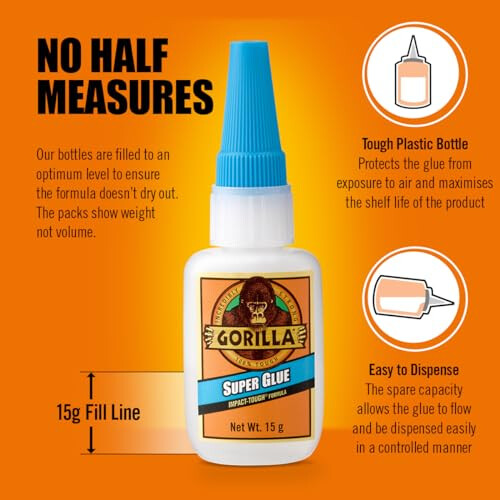 Gorilla Gorilla Super Glue 15g (6 Pack) 1