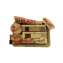 RAW Mini Rolling Tray & Papers Gift Set PLUS