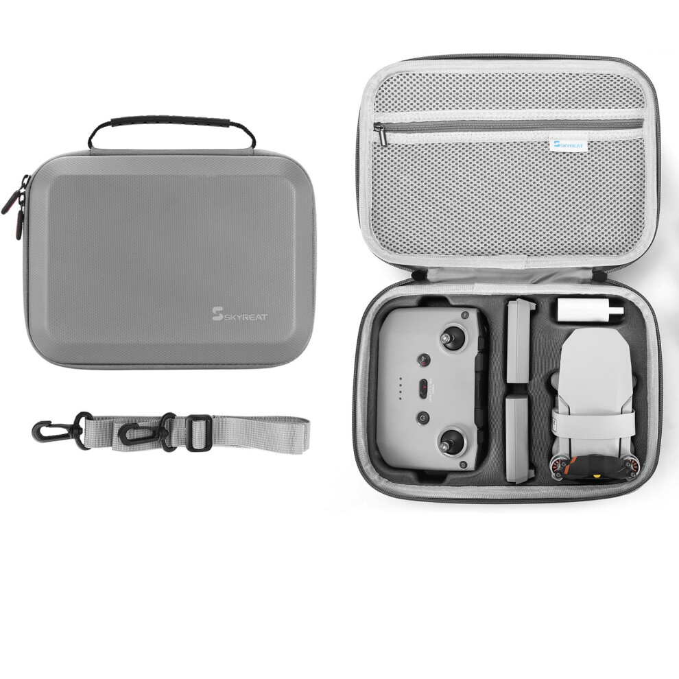 Skyreat Mini 4K Case, Portable Carrying Case For Dji Mini 4K/Mini 2 Se Drone And Controller Accessories,Compact Storage Travel Case With Should 5051222406762