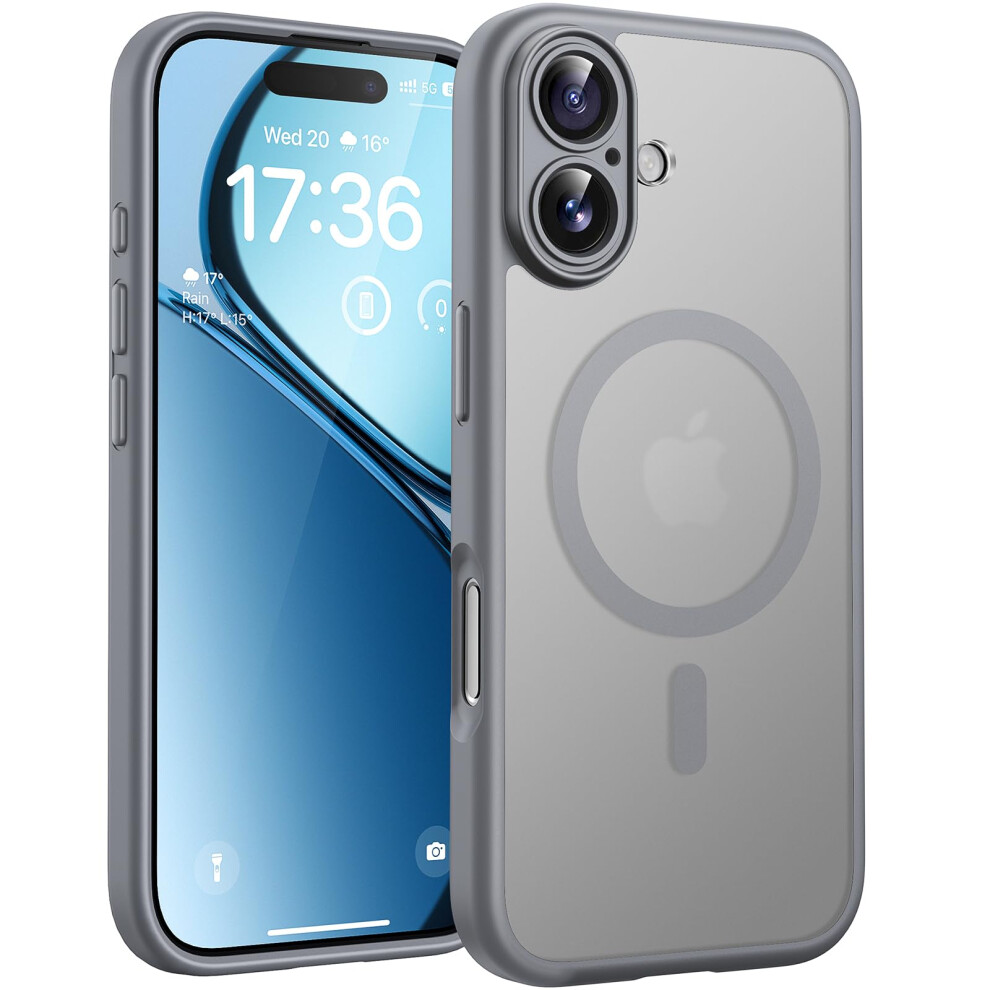 Tocol Magnetic For Iphone 17 Case 6.3-Inch, Compatible With Magsafe, Full Camera Protection, Built-In Magnetic Ring, Drop Protection Shockproof Slim 5051221775821
