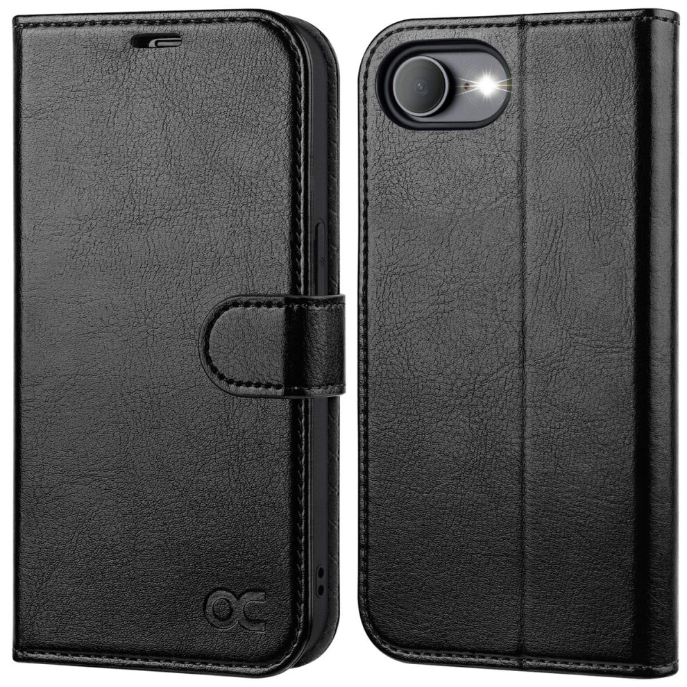 Ocase For Iphone 16E Case, Pu Leather Wallet, Magnetic Flip Folio Cover With Rfid Blocking, Card Holders, Shockproof Tpu, And Kickstand For 6.1 Inch 5051221778426