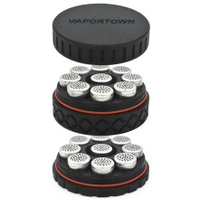 Vaportown Airtight Dosing Capsule Magazine Compatible with Storz & Bickel Mighty and Mighty+ Plus Venty Volcano Crafty + Vaporizer Smell Proof Storage