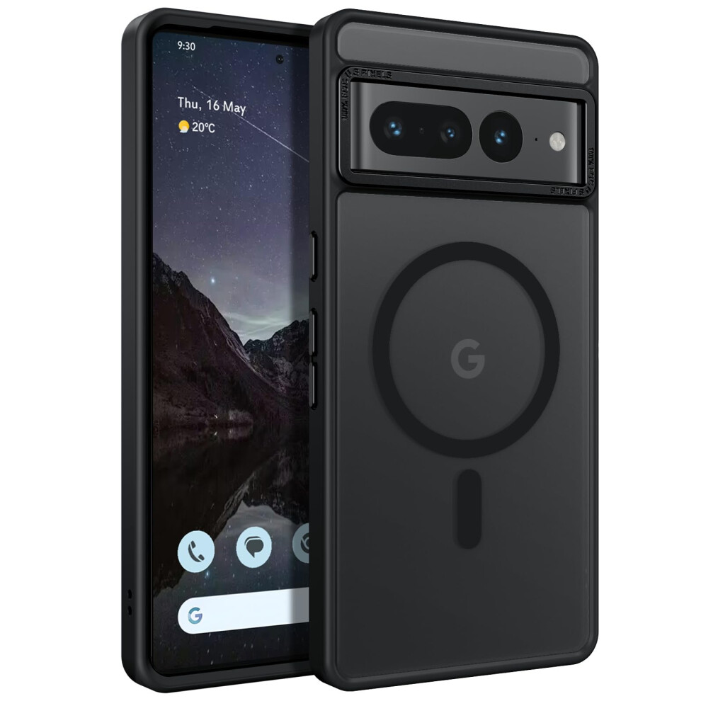 Yinlai For Google Pixel 7 Pro Magnetic Case [Compatible With Magsafe] Support Wireless Charging Slim Full Shockproof Case For Google Pixel 7 Pro, 5051221777207