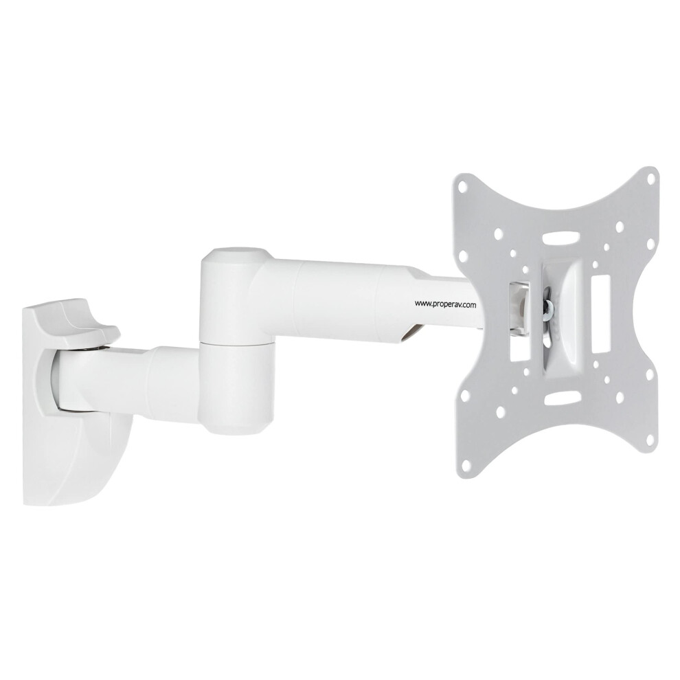 Properav Tv Wall Bracket For 23'' 24'' 28'' 32'' 37'' 40'' 42'' 43'' 46'' Tilt 20? Vesa Max 200X200 White 5051221784069