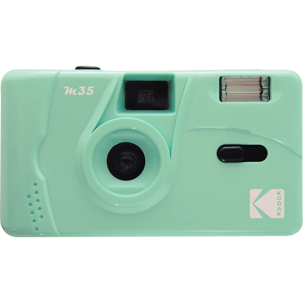 Kodak M35 35Mm Reusable Film Camera Mint Iconic Retro Lomo M35 Mint Green