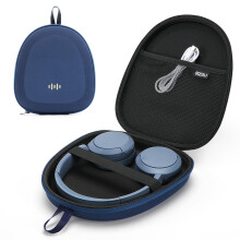 Headphone Case Hard Shell Super-Slim for Sony/JBL/Bose/Soundcore Anker/BERIBES KVIDIO TOZO JLab Over-Ear Headphones Universal Portable Travel