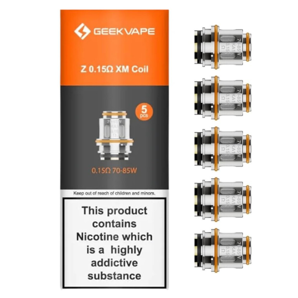 Survival Boyz Geekvape Zeus Coils 0.15 Xm Coils Pack Of 5 - Geek Vape Coils, Geekvape Coils Geekvape Z Coils, Geekvape Z Series Coil - No Nicotine (0.15 Xm)