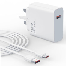 120W Fast Charger Compatible with Xiaomi 14 13 12 13T 12T 12s Pro Lite, Turbo Charging for Redmi Note K70 K60 K50 12 11 Pro Plus Black Shark 4 5 Poco