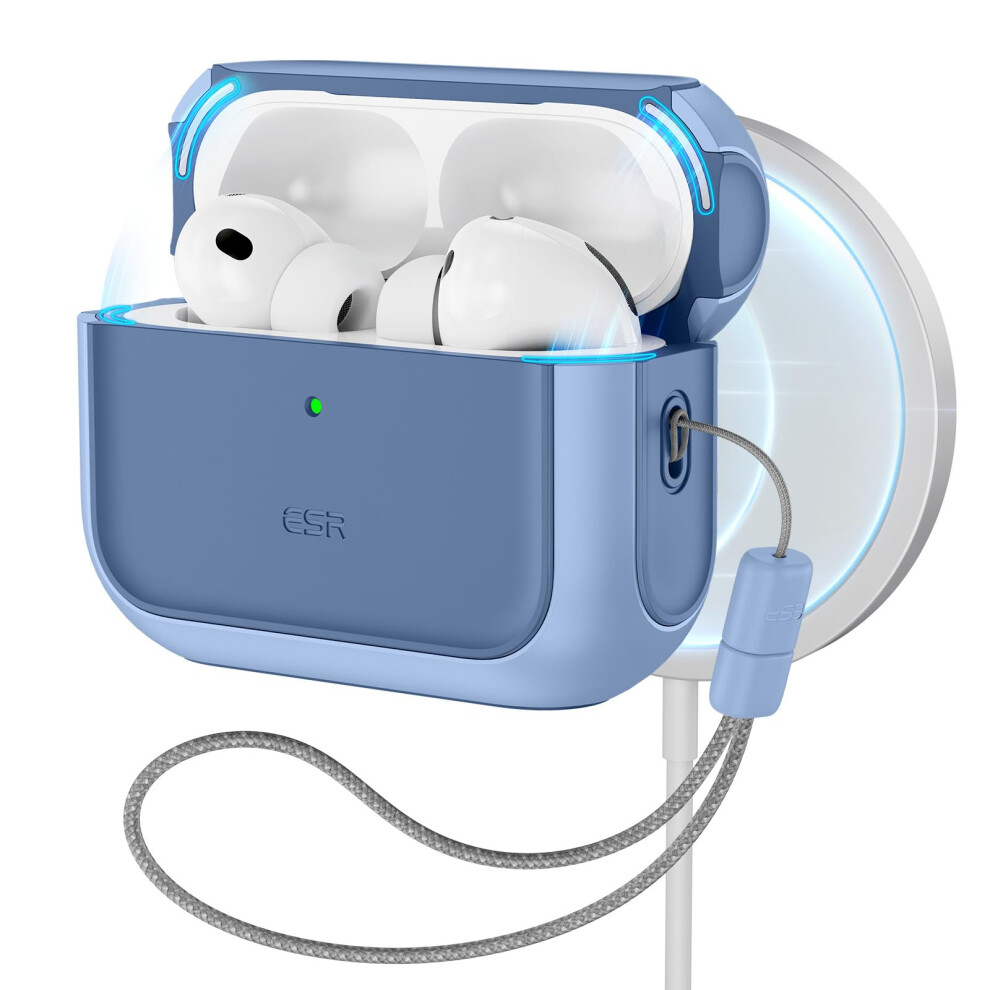 Esr For Airpods Pro 3 Case, Compatible With Airpods Pro Case 3Rd Generation (2025), Compatible With Magsafe, Full Drop Protection Cover With Lanyard, 5051122428161
