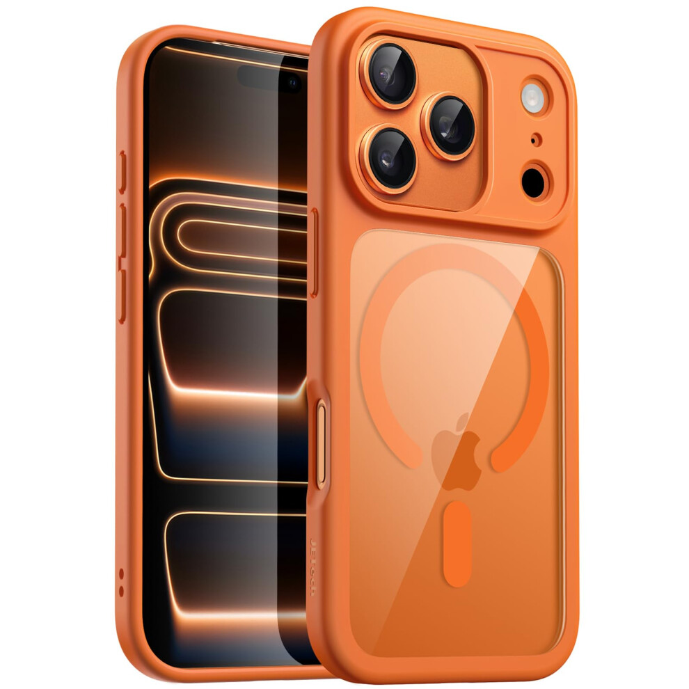 Jetech Magnetic Case For Iphone 17 Pro Max 6.9-Inch Compatible With Magsafe, Shockproof Phone Bumper Cover, Solid Color Matte Tpu Frame, Anti-Scratch 5051221781341