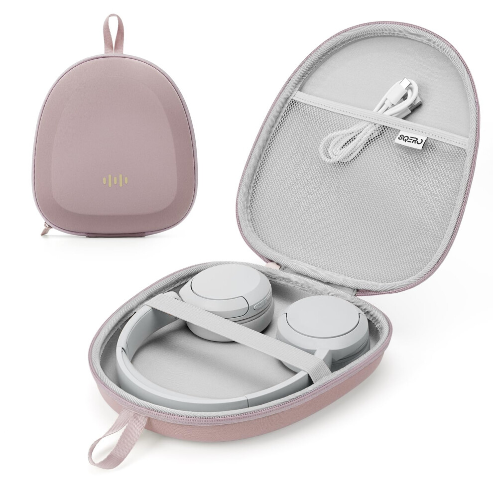 Headphone Case Hard Shell Super-Slim For Sony/Jbl/Bose/Soundcore Anker/Beribes Kvidio Tozo Jlab Over-Ear Headphones Universal Portable Travel 5051221779416