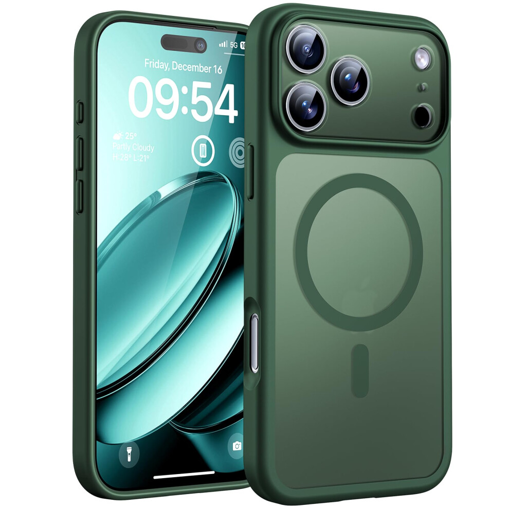 Tocol Magnetic For Iphone 17 Pro Case 6.3-Inch, Compatible With Magsafe, Full Camera Protection, Built-In Magnetic Ring, Drop Protection Shockproof 5051221781204