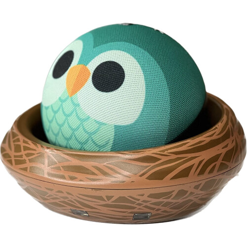 Owl Nest Stand for Echo Dot (5th generation) Kids 1