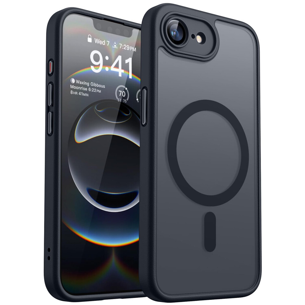 Canshn Magnetic Compatible With Iphone 16E Case(6.1 Inch), Upgraded [Full Camera Protection] [Compatible With Magsafe] [Translucent Matte] Shockproof 5051221786322