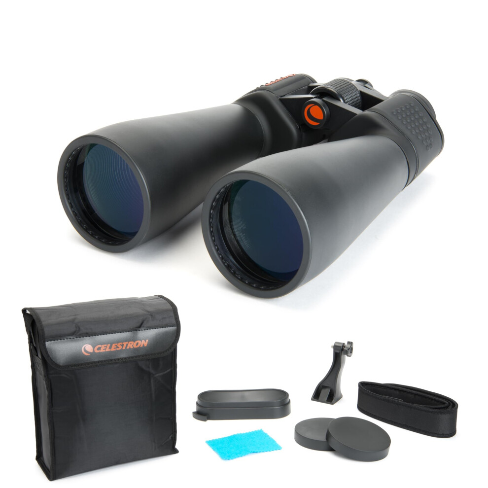 Celestron 71009 Skymaster 15X70mm Porro Prism Binoculars With Multi-Coated Lens And Bak-4 Prism Glass, Black