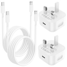 iPhone Charger Fast Charging, MFi Certified 20W USB C iPhone Charger Plug and 2m Type C to Lightning Cable Lead for Apple iPhone 14 Pro Max/14/13