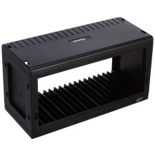 Hama CD Rack for 20 CDs | CD Storage for Hanging or Standing, Space-Saving, Small CD Stand, for the Office or Any Room | Black