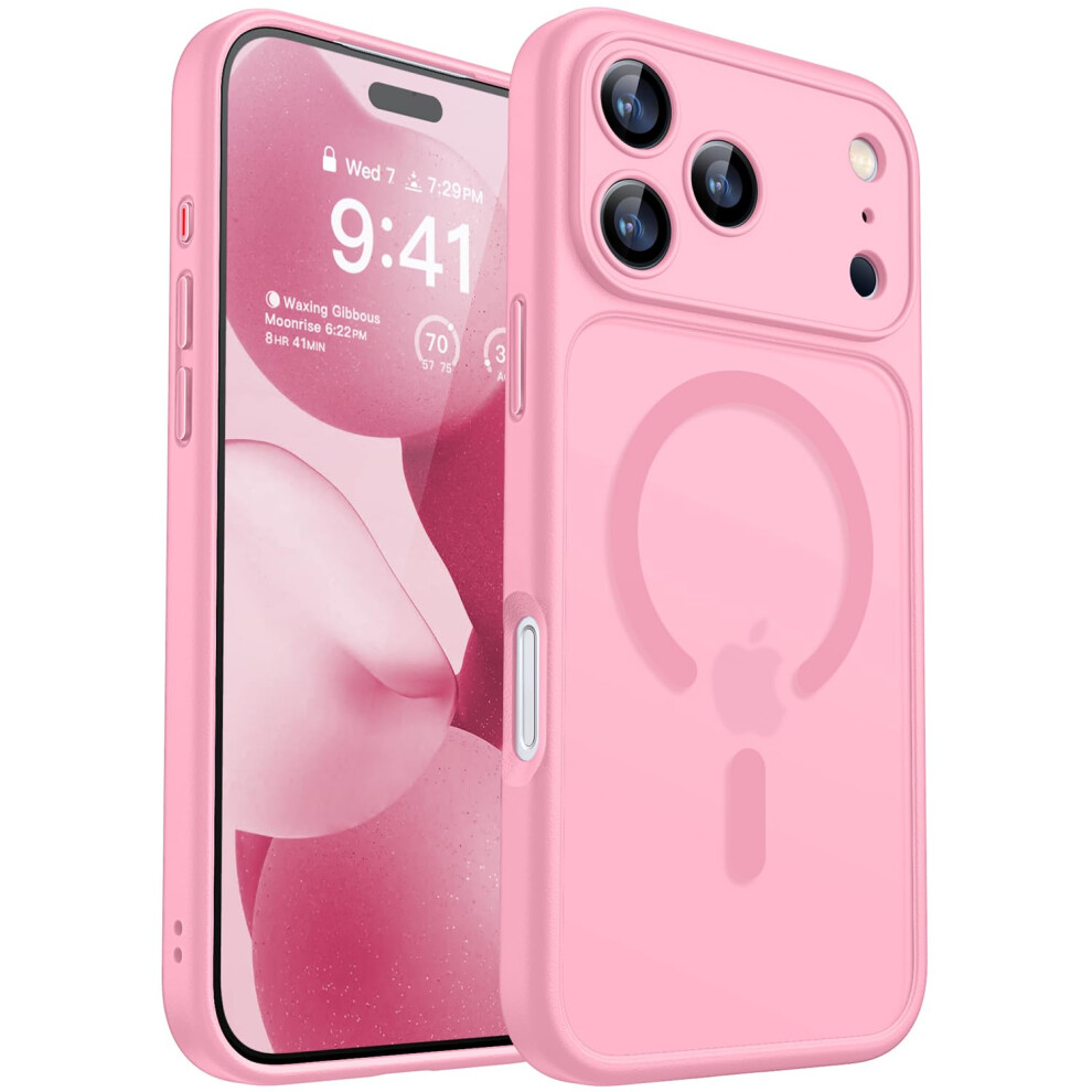 Canshn Magnetic For Iphone 17 Pro Max Case(6.9"), Upgraded [Full Camera Protection] [Compatible With Magsafe] [Translucent Matte] Shockproof 5051222436035