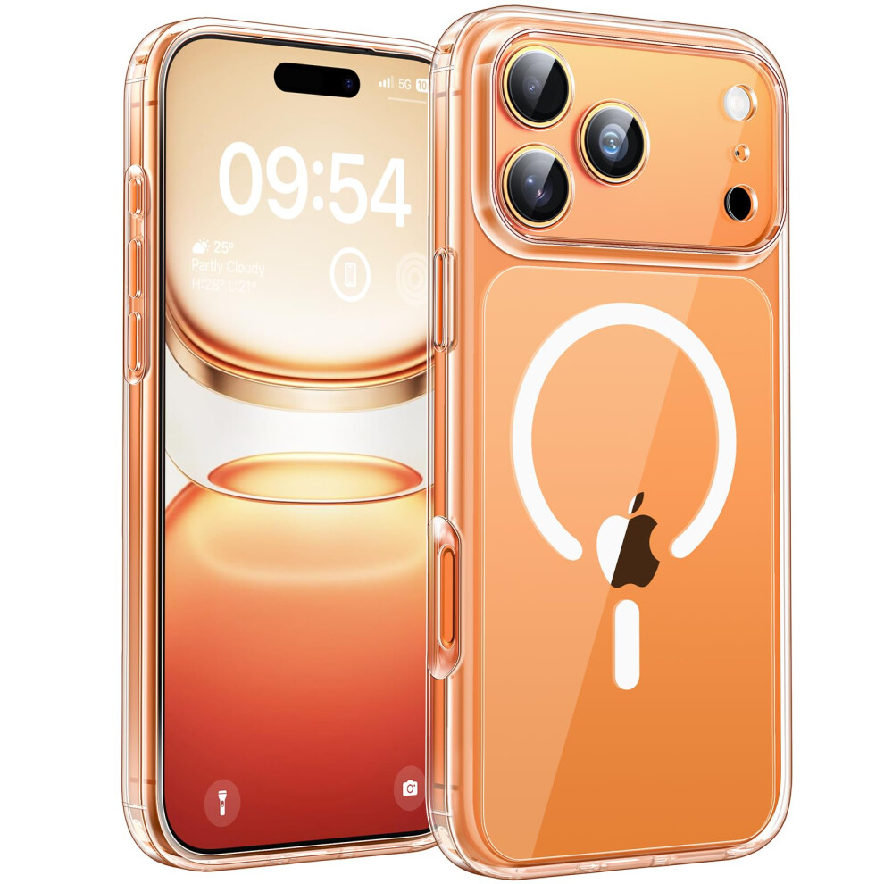 Tocol Magnetic For Iphone 17 Pro Case 6.3-Inch, Compatible With Magsafe, Full Camera Protection, Never Yellowing Drop Protection Shockproof Slim Phone 5051221793887