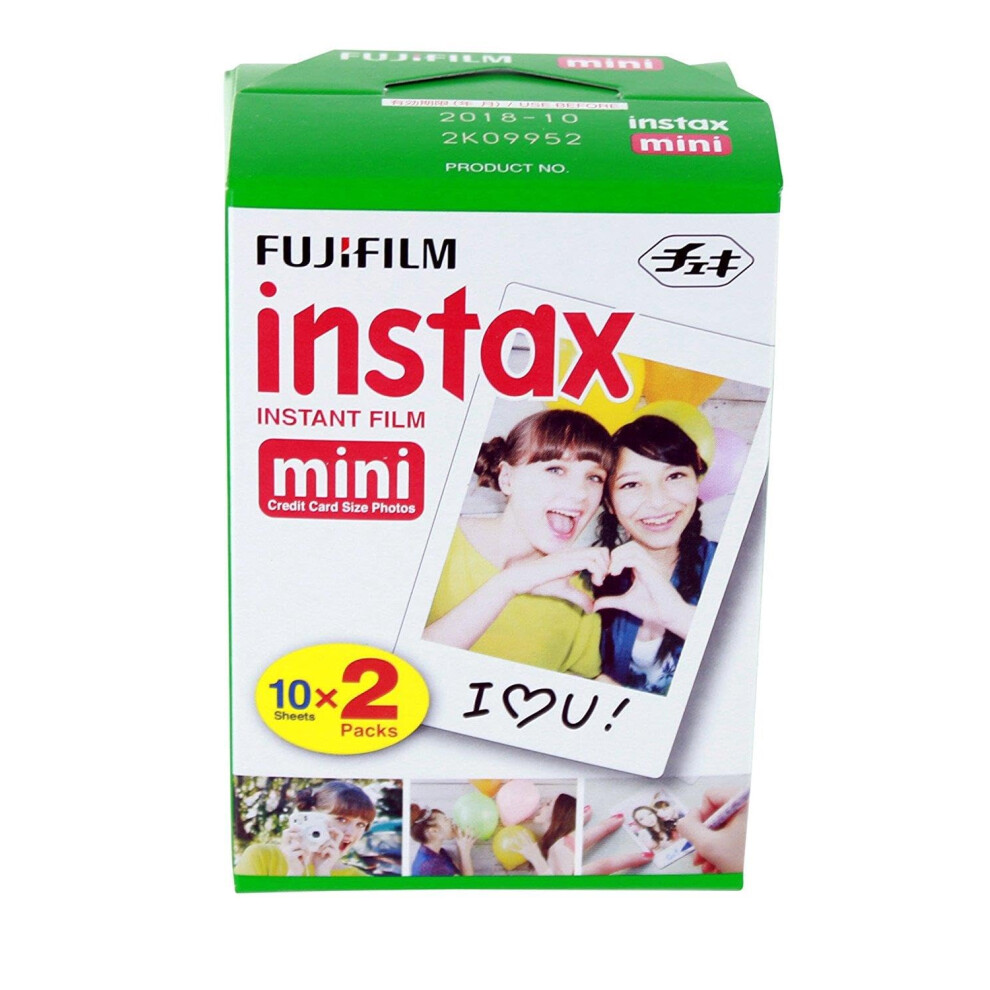 Fujifilm Grain Instax Mini Film Bundle Pack (40 Shots)