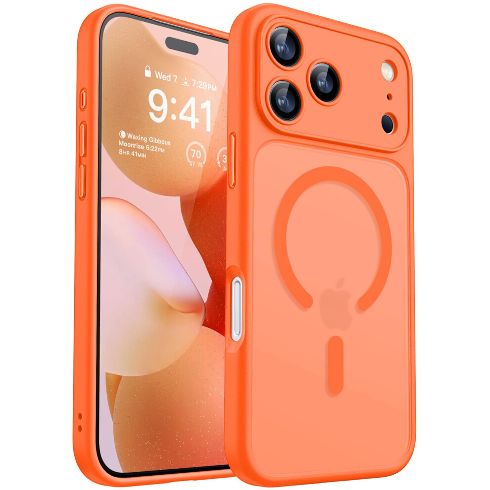 Canshn Magnetic For Iphone 17 Pro Max Case(6.9"), Upgraded [Full Camera Protection] [Compatible With Magsafe] [Translucent Matte] Shockproof 5051222435052