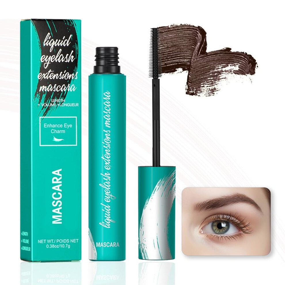 Black Waterproof Mascara Â Lengthening And Volumizing, Smudgeproof No Clump Formula For Fuller Lashes