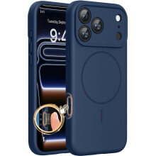 Miracase for iPhone 17 Pro Case, Compatible with MagSafe, Integrated Silicone Camera Control Cover, 3.0mm Thicken Shockproof Drop Protection Phone