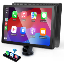 9 Inch Car Stereo with Apple Car Play &Android Auto,Portable Touch Screen CarPlayer Wireless Car Play Screen withVoice Control, Suitable for Screen