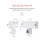 Mscien Plug Extension Socket, Multi Plug Adaptor 4 Way with Individual Switches, Adapter plug UK Turn 1 into 4, Wall Socket Plug Extender without 5
