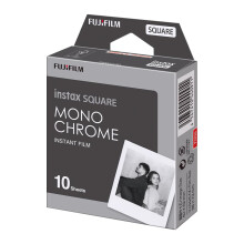 instax SQUARE instant film Monochrome, 10 shot pack, suitable for all instax SQUARE cameras and printers