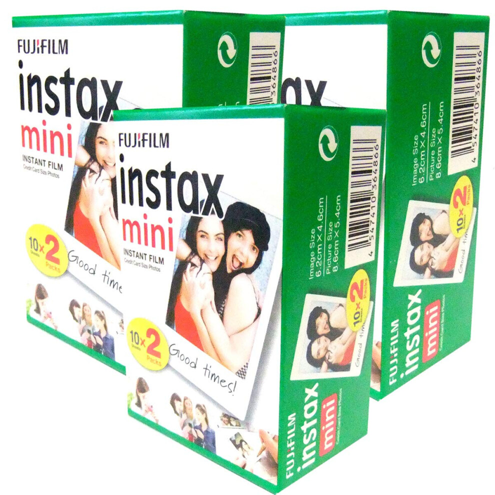 Mini Film Bundle Pack (60 Shots) Mini For 8 50S 25 7S 90 300. 5051221802411
