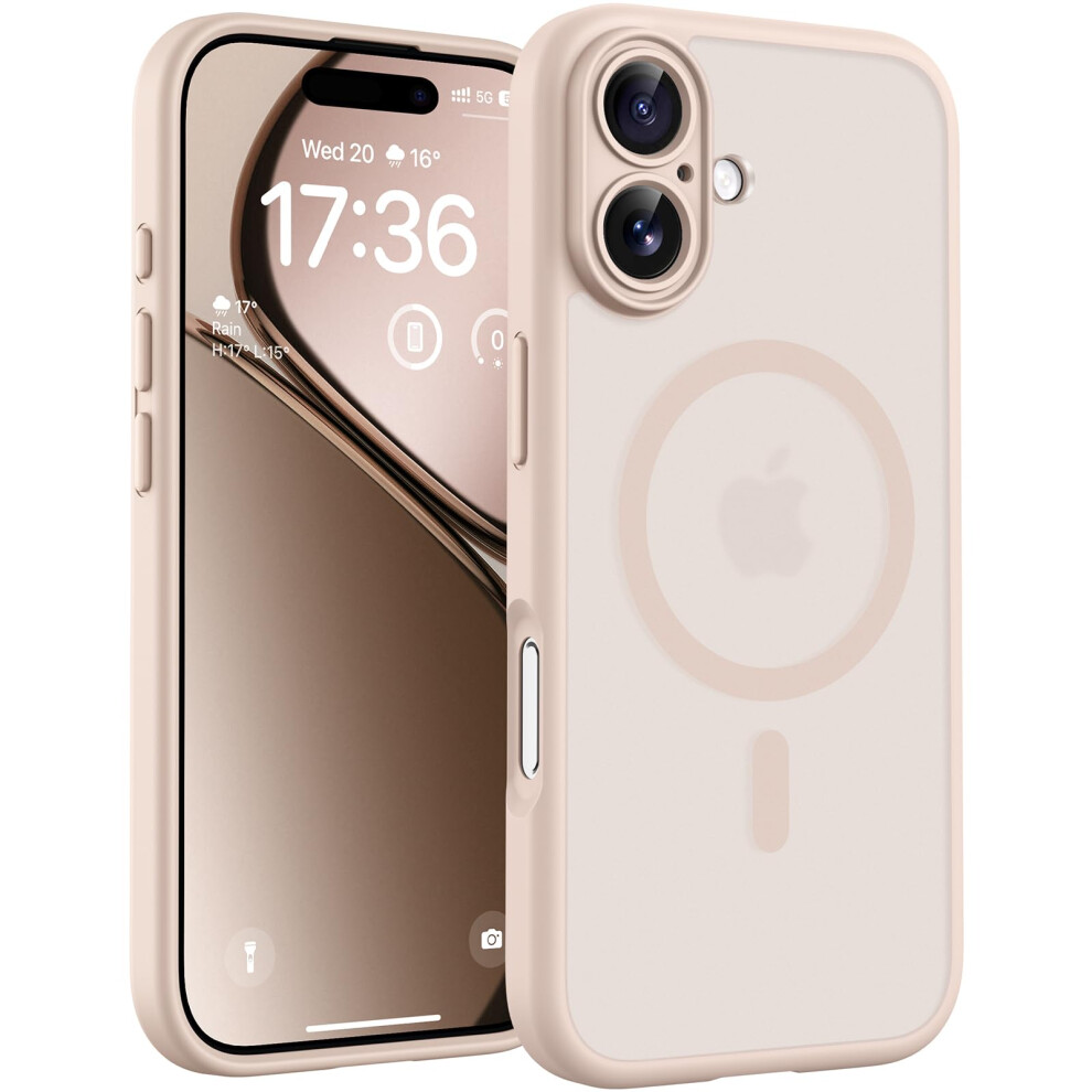 Tocol Magnetic For Iphone 17 Case 6.3-Inch, Compatible With Magsafe, Full Camera Protection, Built-In Magnetic Ring, Drop Protection Shockproof Slim 5051221800936