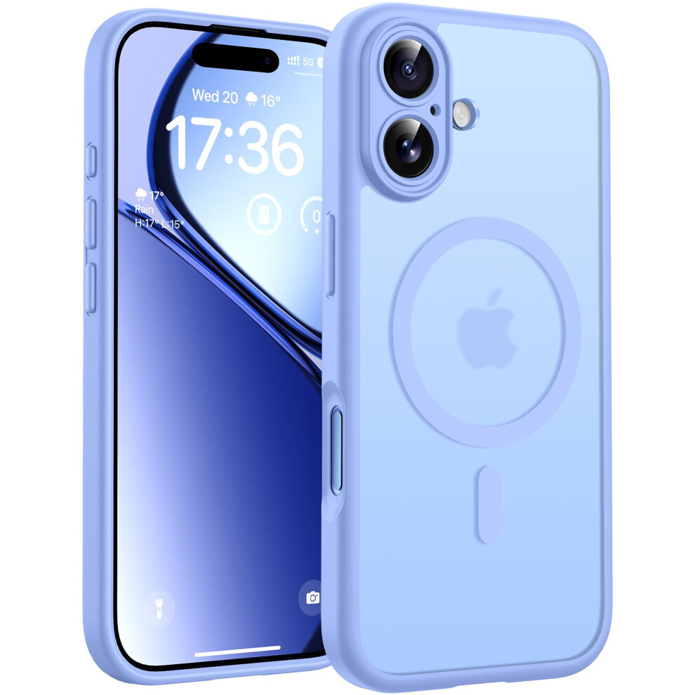 Tocol Magnetic For Iphone 17 Case 6.3-Inch, Compatible With Magsafe, Full Camera Protection, Built-In Magnetic Ring, Drop Protection Shockproof Slim 5051221805245