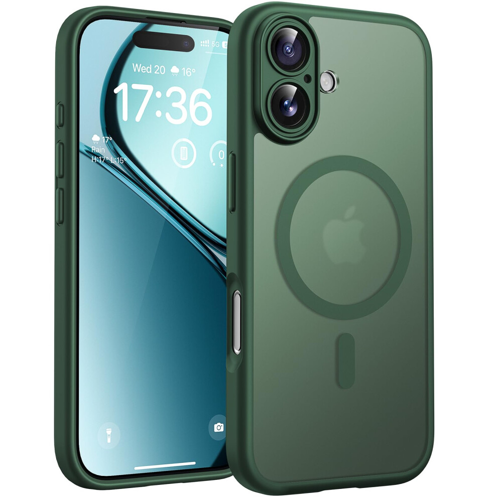 Tocol Magnetic For Iphone 17 Case 6.3-Inch, Compatible With Magsafe, Full Camera Protection, Built-In Magnetic Ring, Drop Protection Shockproof Slim 5051221806488