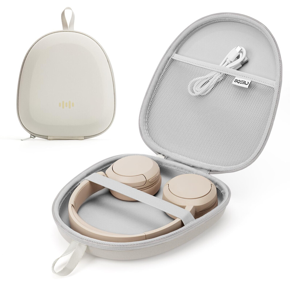 Headphone Case Hard Shell Super-Slim For Sony/Jbl/Bose/Soundcore Anker/Beribes Kvidio Tozo Jlab Over-Ear Headphones Universal Portable Travel 5051221801759