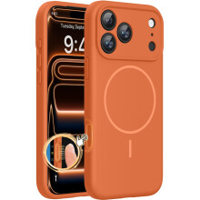 Miracase for iPhone 17 Pro Case, Compatible with MagSafe, Integrated Silicone Camera Control Cover, 3.0mm Thicken Shockproof Drop Protection Phone