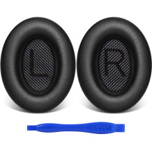 Bose QuietComfort 35 (QC35 II) Headphones Replacement Earpads by Link Dream Soft Protein Leather Replacement Ear Pads Cushions for Bose QC35 QC25 QC15